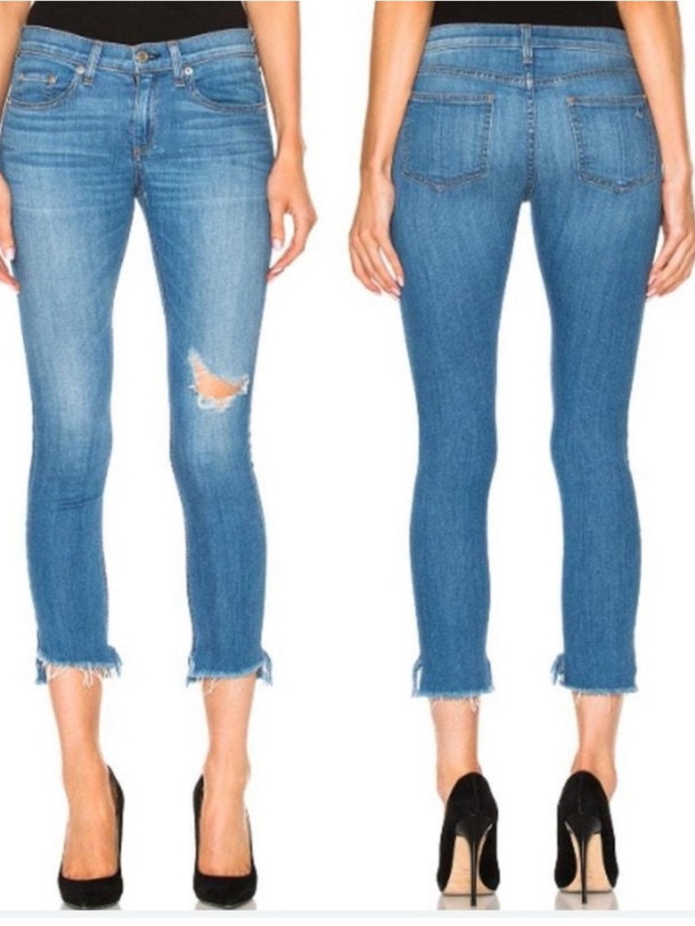 Rag & Bone Sunset Capri Jeans
